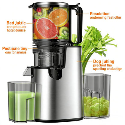 Quiet High-Yield Cold Press Juicer