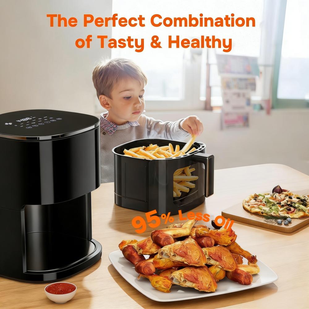 6.34QT Family-Size Air Fryer with Multi-Cooking Functions