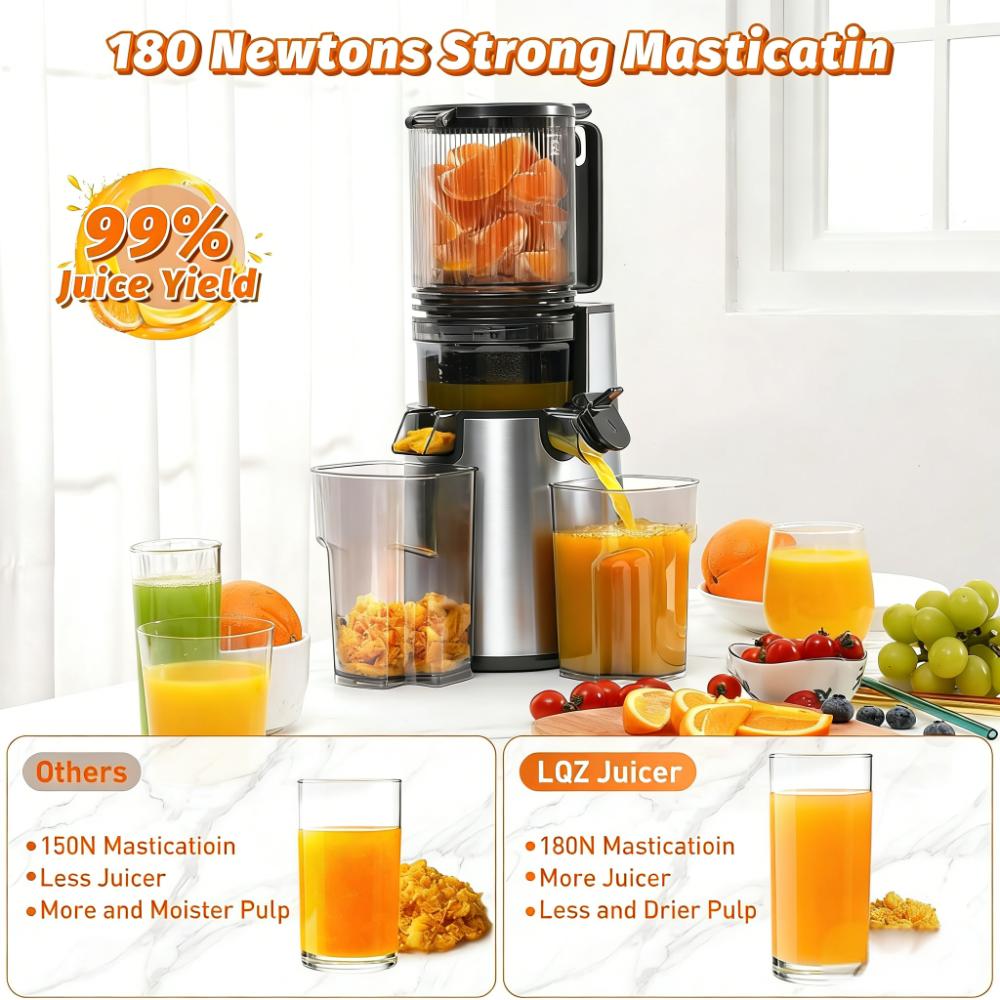 Quiet High-Yield Cold Press Juicer