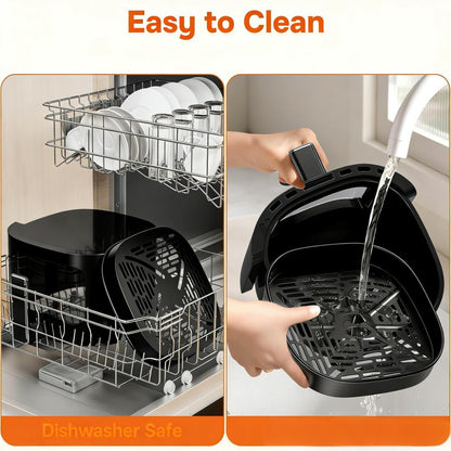 6.34QT Family-Size Air Fryer with Multi-Cooking Functions