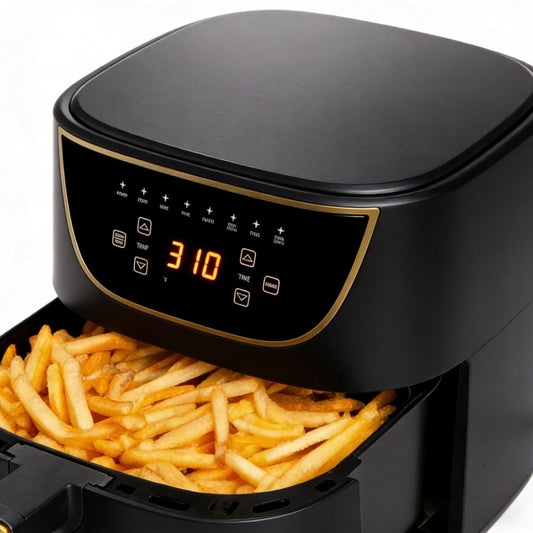 6-Quart Digital Air Fryer with 8 Preset Modes
